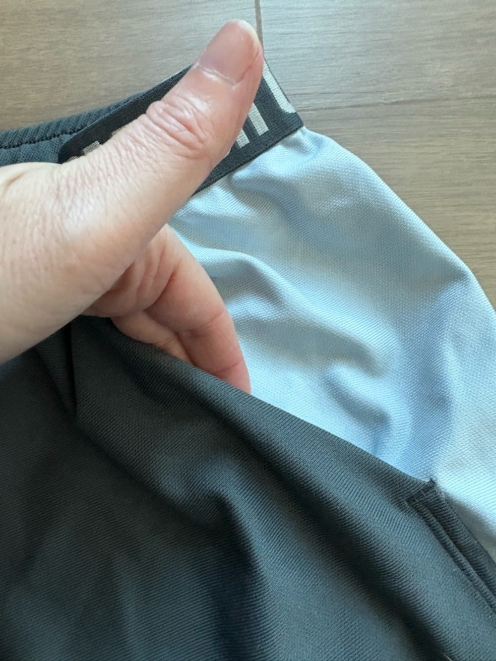 Under Armour Women’s Black and White Athletic Shorts - Picture 3 of 9